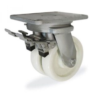 Колёсная опора KAMA 6702-RPR-200-F09 с тормозом
