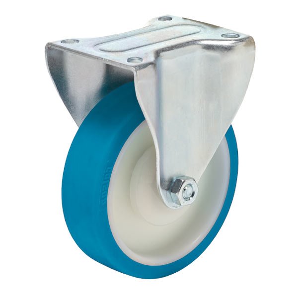 colson-3307-pur_fppu_blue-600x600 Колёсная опора Colson-3307-PUR2-100 неповоротная — изображение 1