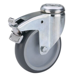 Колёсная опора ALEX TW-2800-MTB-100-F18 с тормозом