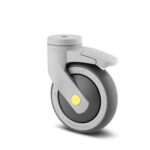 Колесная опора 5377XSP125P30-13 RAL7001 pedal GREY