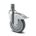 Колесная опора с общим тормозом 2477PJP150R05-28