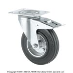 Колесная опора с общим тормозом 3377DRR100P62
