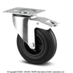 Колесная опора с общим тормозом 3377PVO080P62
